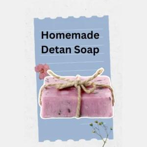 Homemade detan soap
