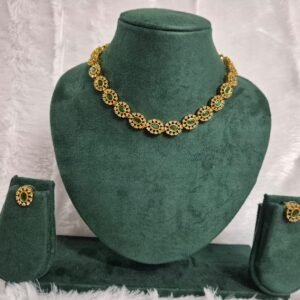 Emerald Radiance  Veda Vriksha (inspired by nature and heritage)
