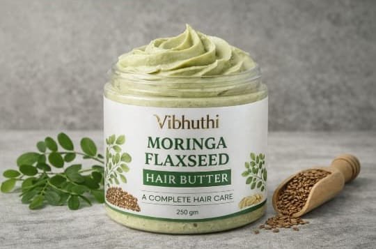 Vibhuthi Moringa Flaxseed Hair Butter