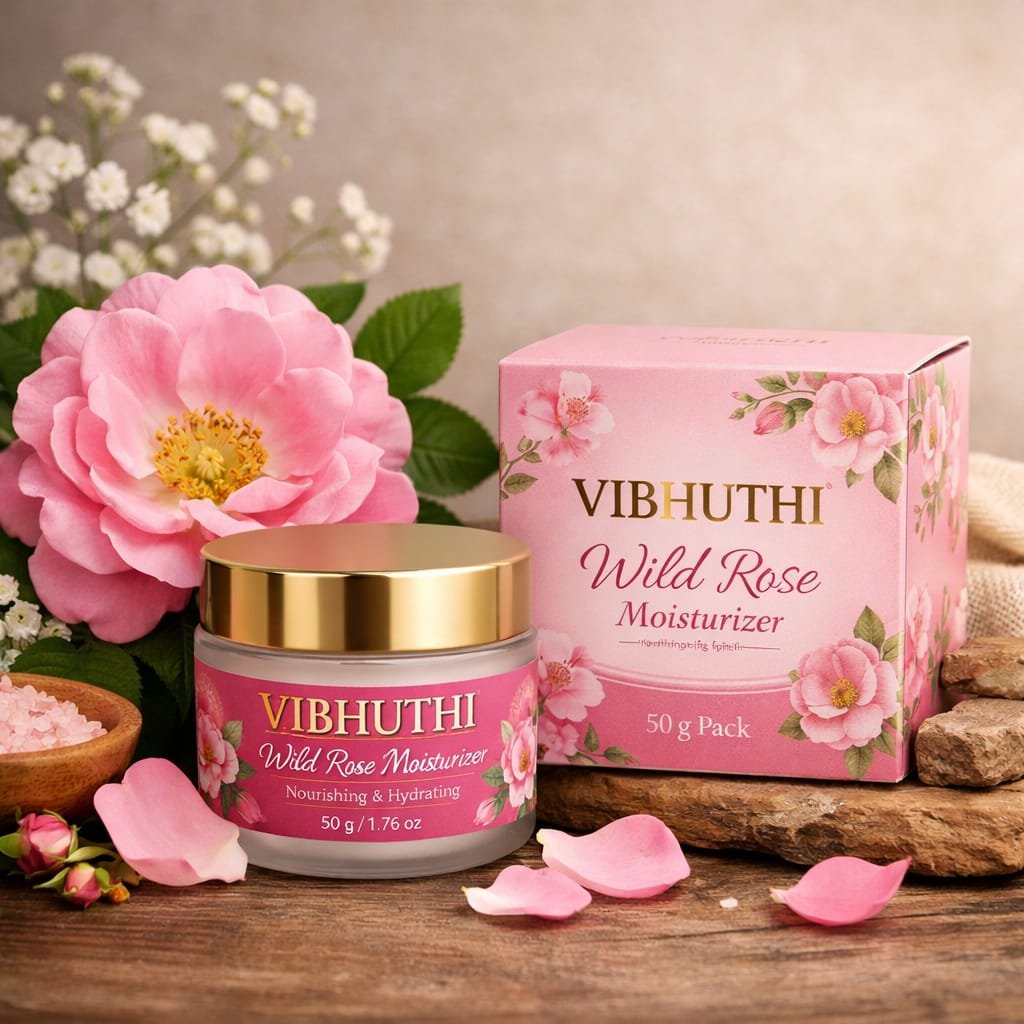 VIBHUTHI WILD ROSE MOISTUIZER