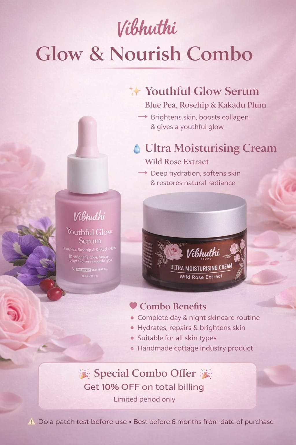 Vibhuthi Glow & Nourish Combo