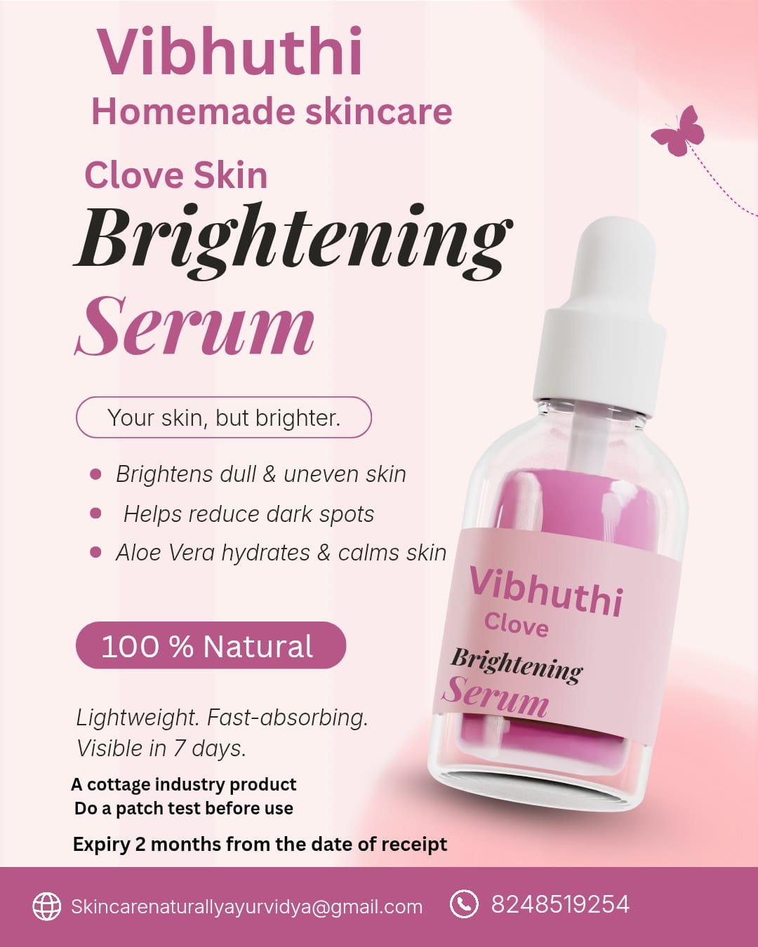 Vibhuthi Clove Skin Brightening & Anti-Aging Serum