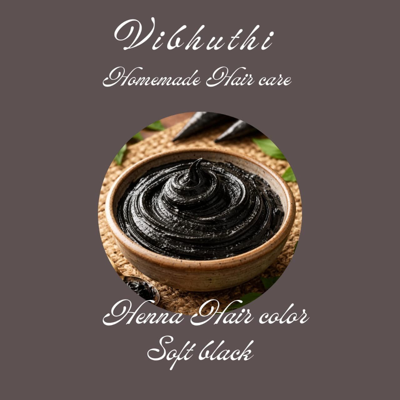Vibhuthi Black Henna - Image 2